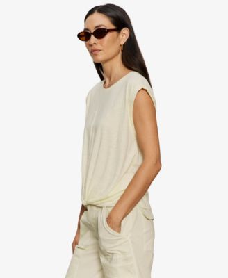 Petite Short-Sleeve Crew Neck T-Shirt