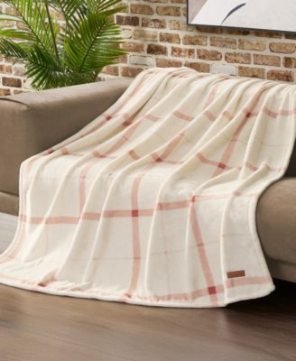 Palmdale Plaid Cozy Plush Throw, 50" x 70"