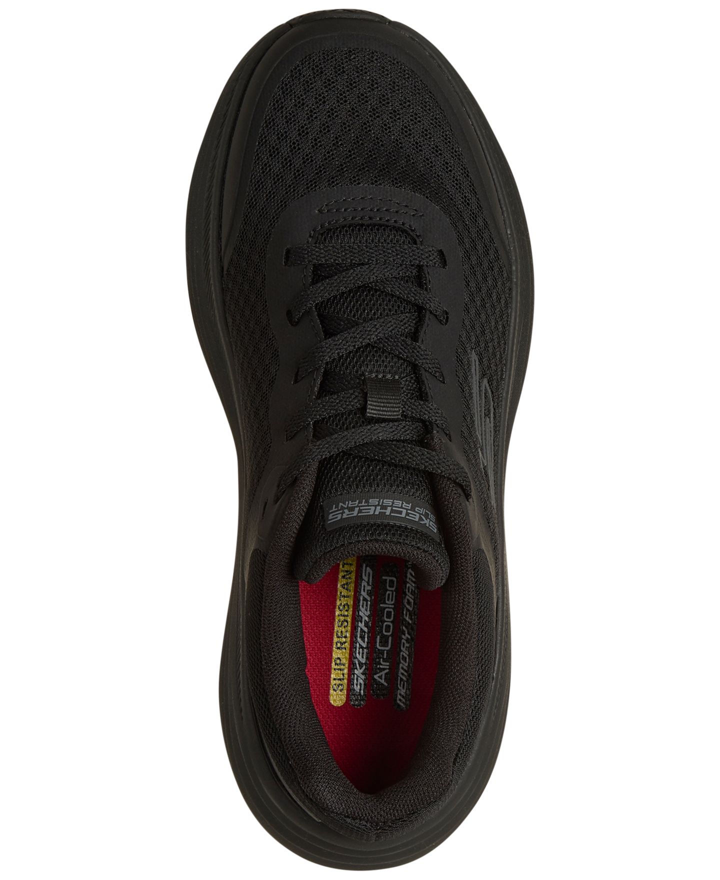 Женские кроссовки Skechers Work Slip-Resistant Max Cushioning Endeavour Casual Wide Width, цвет: Чёрный — фото 5
