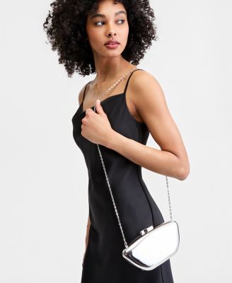 Minaudiere Metallic Small Clutch Handbag