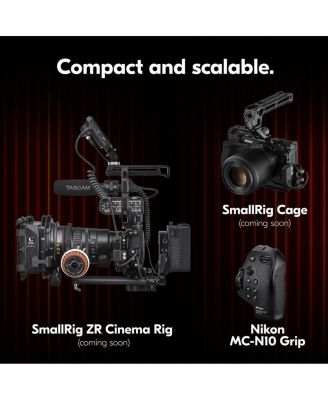 ZR 6K Cinema Camera with NIKKOR Z 35mm f/1.4 Lens