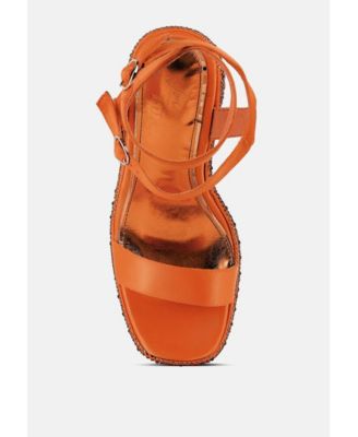 Womens Richness Rhinestones Embellished Ultra High Wedge Sandals