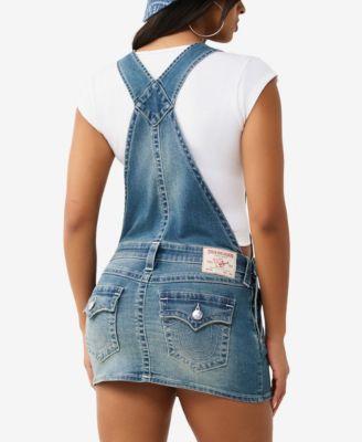 Women's Denim Overall Dress