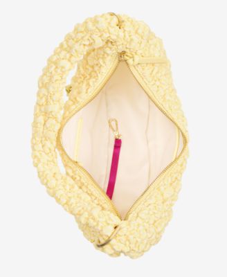 Harlowwe Stripe Ruched Hobo