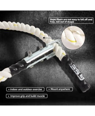 Gym Polyester Climbing Rope, 1.5" Diameter Workout Rope