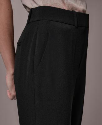 Women's Flat Front Straight Pants