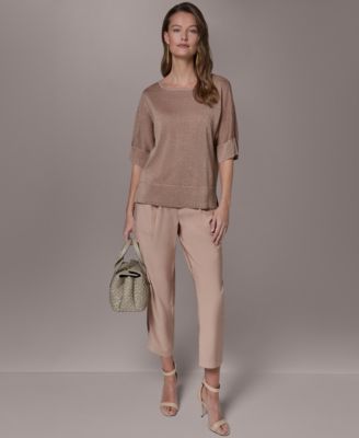 Women's Crew Neck Oversized Top