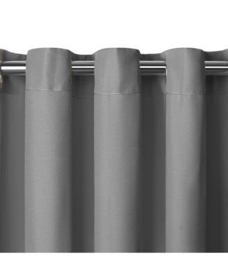 Elrene Home Fashions Connor Solid Indoor/Outdoor Window Curtain