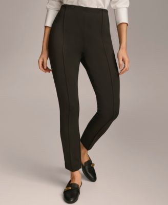 Petite Mid-Rise Ankle-Length Pants