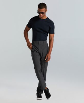 Men's Slim-Fit Flat Front Dress Pants