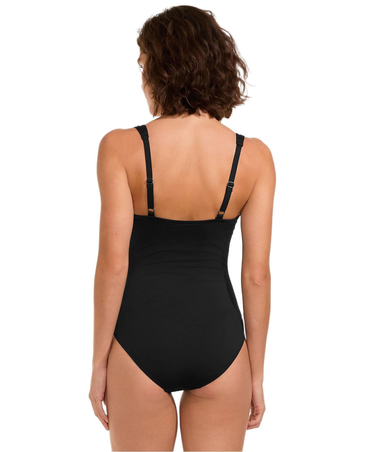 Women's Sweetheart Underwire Wrap One Piece Swimsuit