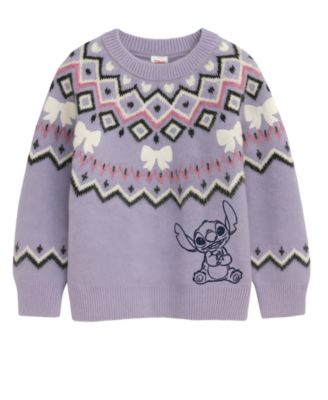Girls' 2T-6X Stitch Fair Isle Sweater