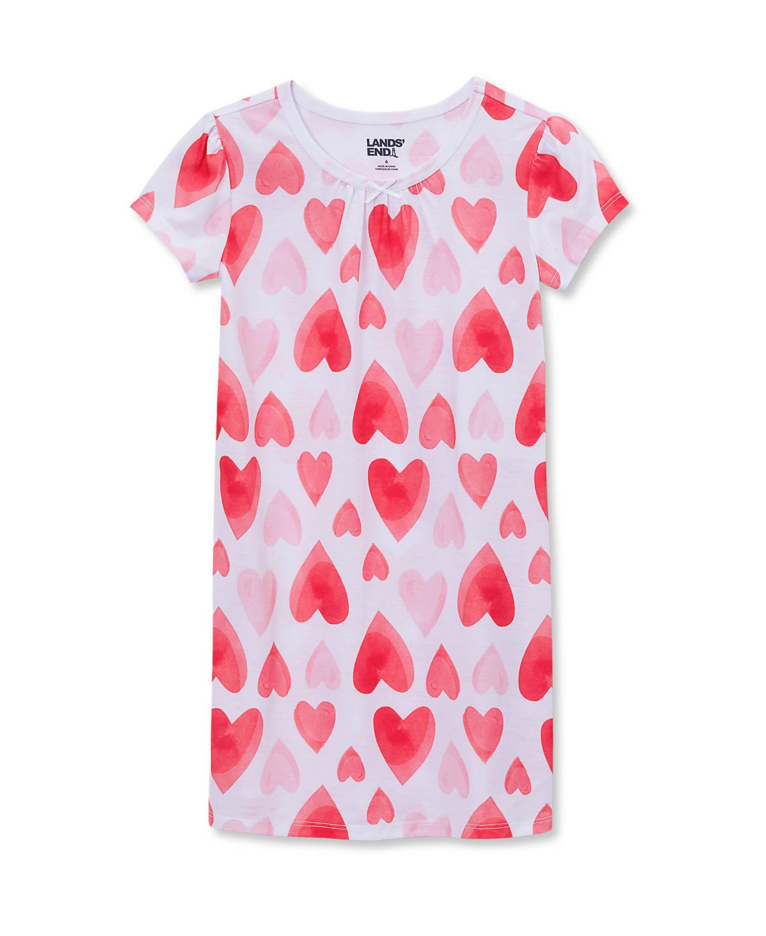Красный/Watercolor Hearts