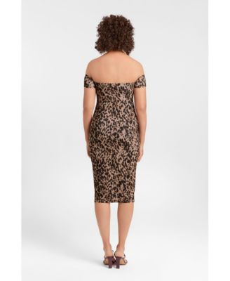 Women's Sculpting Shapewear Midi Dress