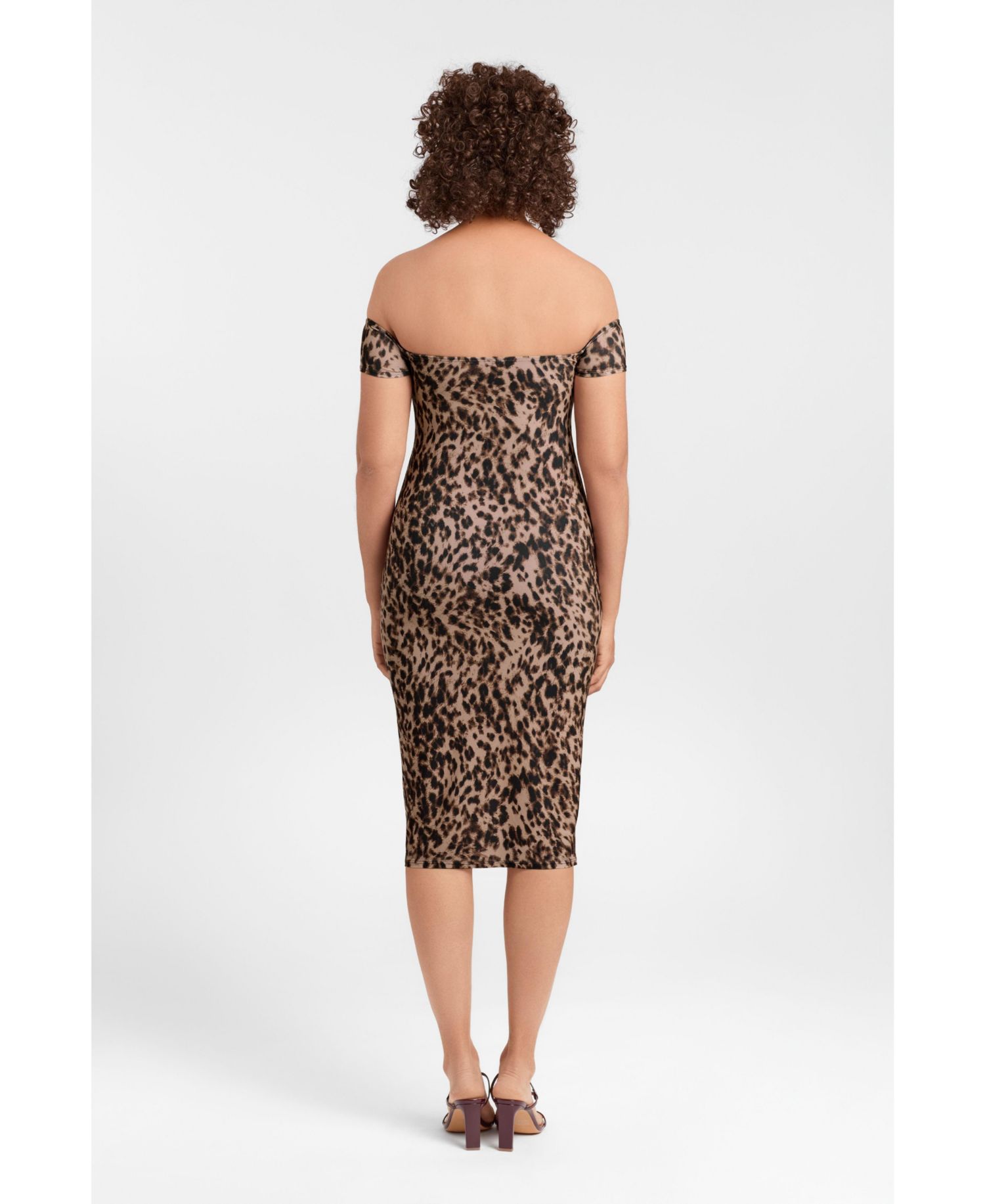 Women's Sculpting Shapewear Midi Dress