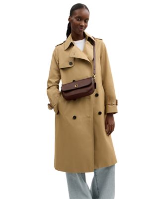 Brook Small Leather Flap Chain Bag 