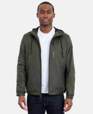 Men's Hooded Windbreaker Jacket