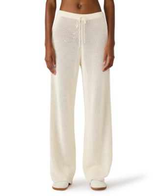 Women's Paisley Sweater Pants