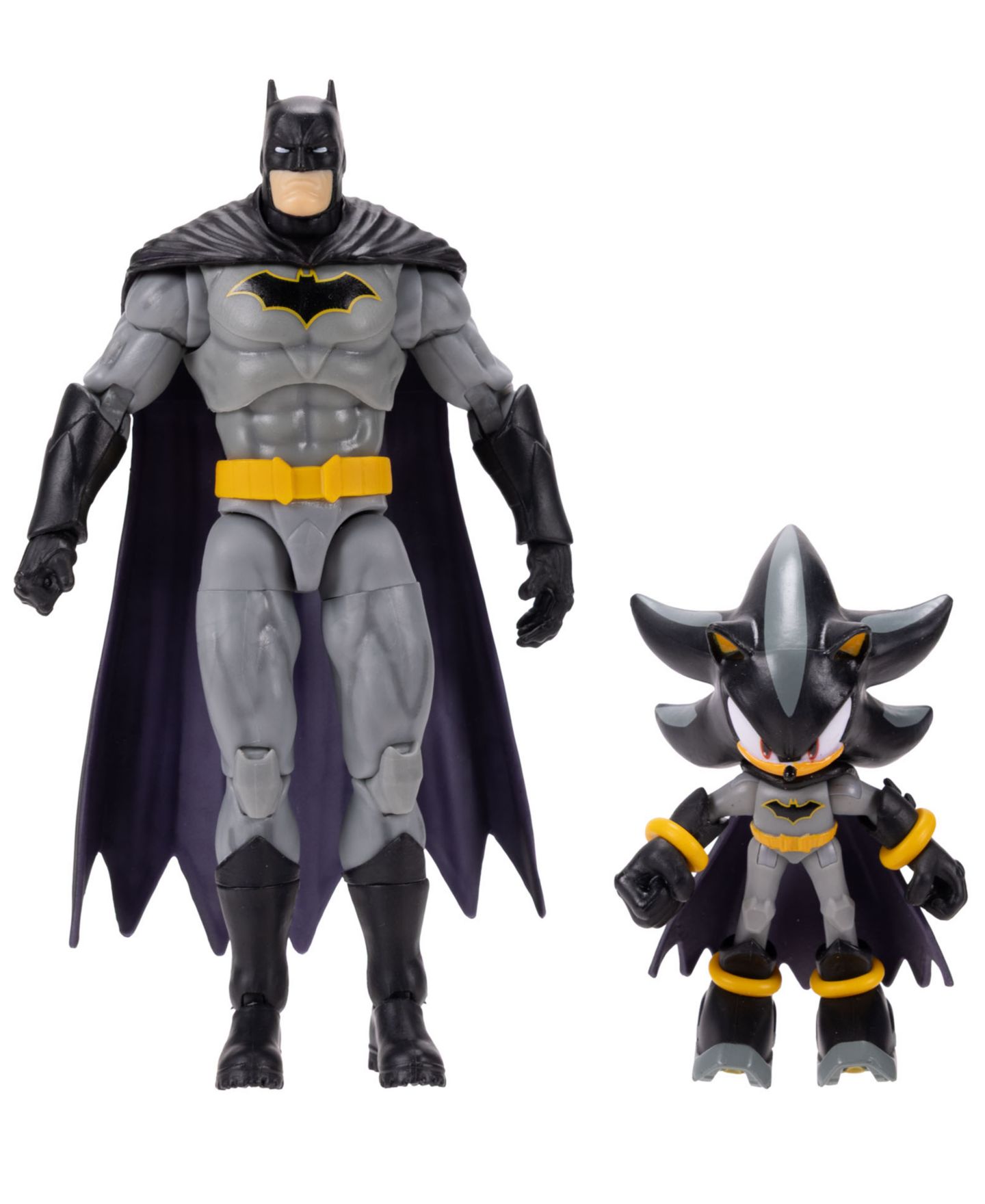 Детские фигурки Sonic Shadow as Batman and Batman Action Figures, 2-Piece Set, Ages 3+ — фото 2