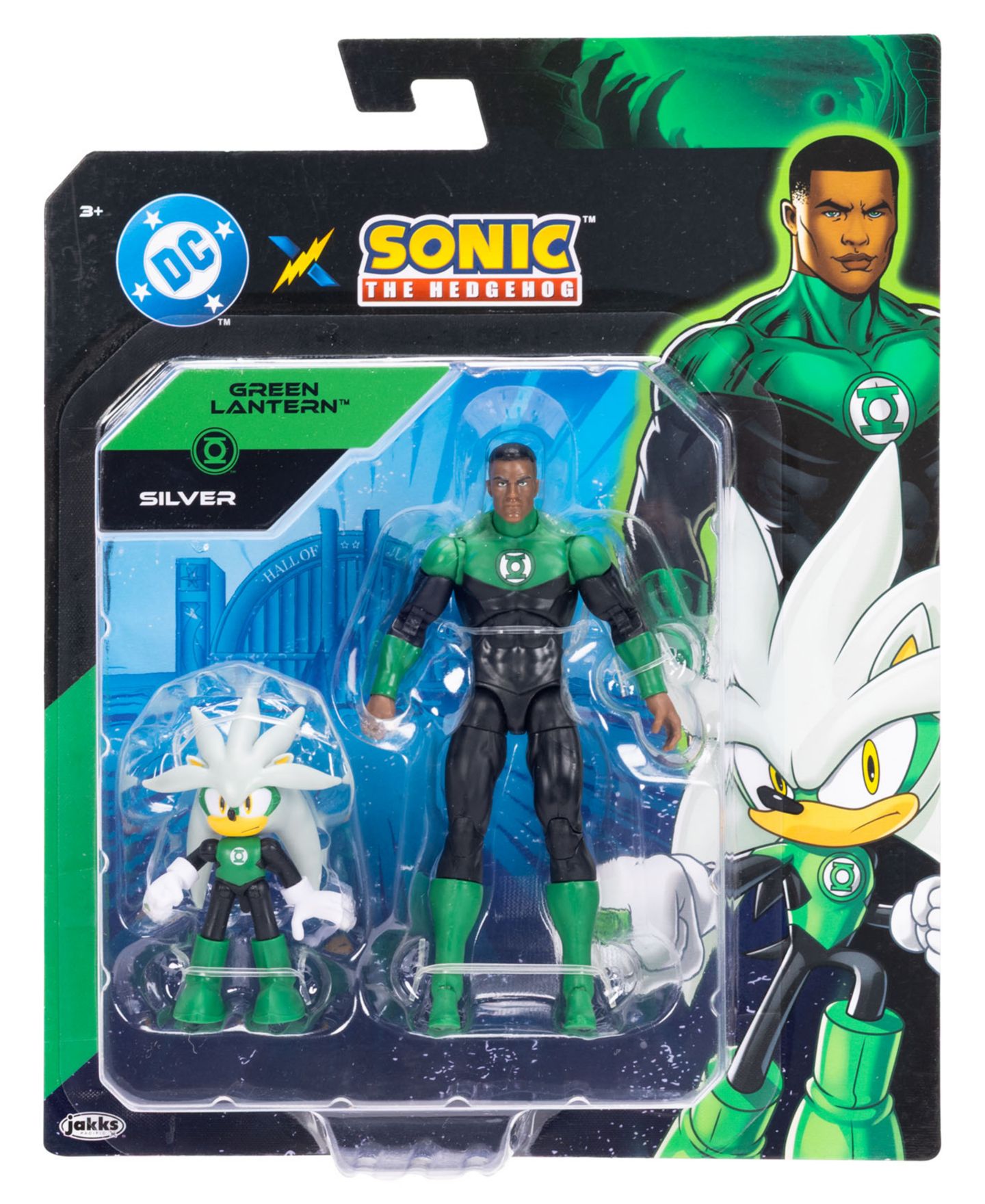 Детские фигурки Sonic Green Lantern 2-Piece Action Figure Set — фото 1