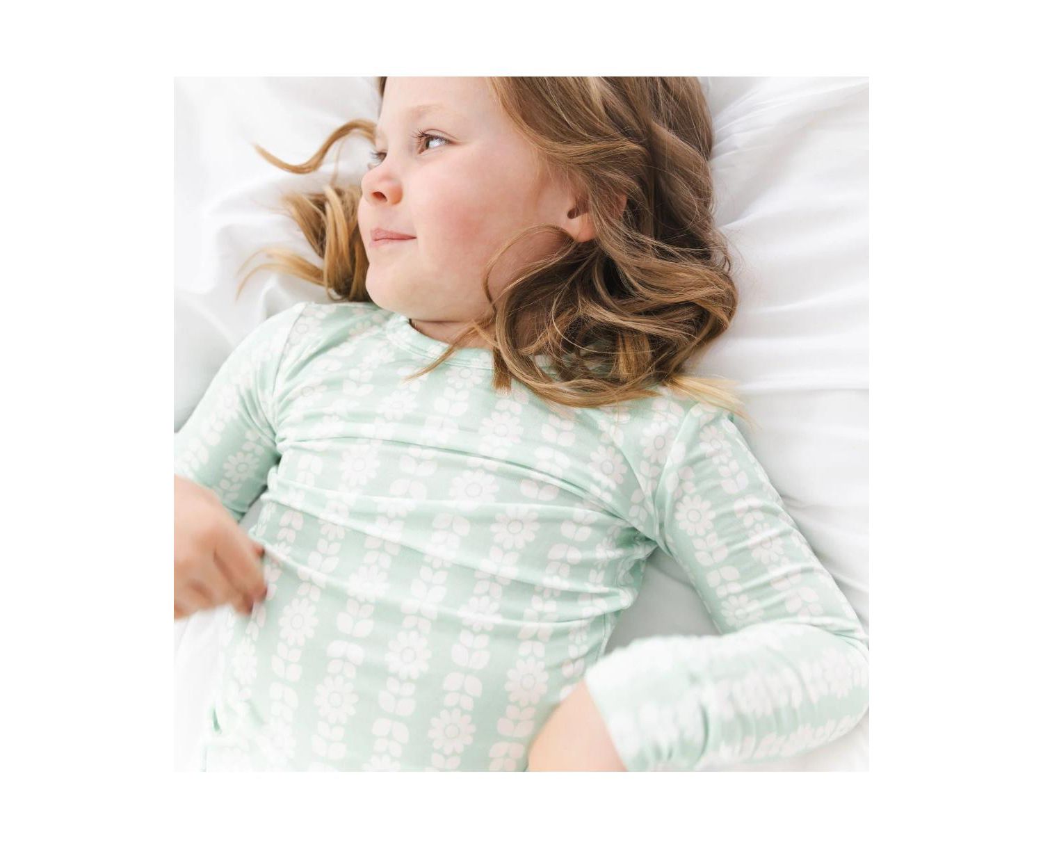 Baby Girls Mint Meadows Pajama Set