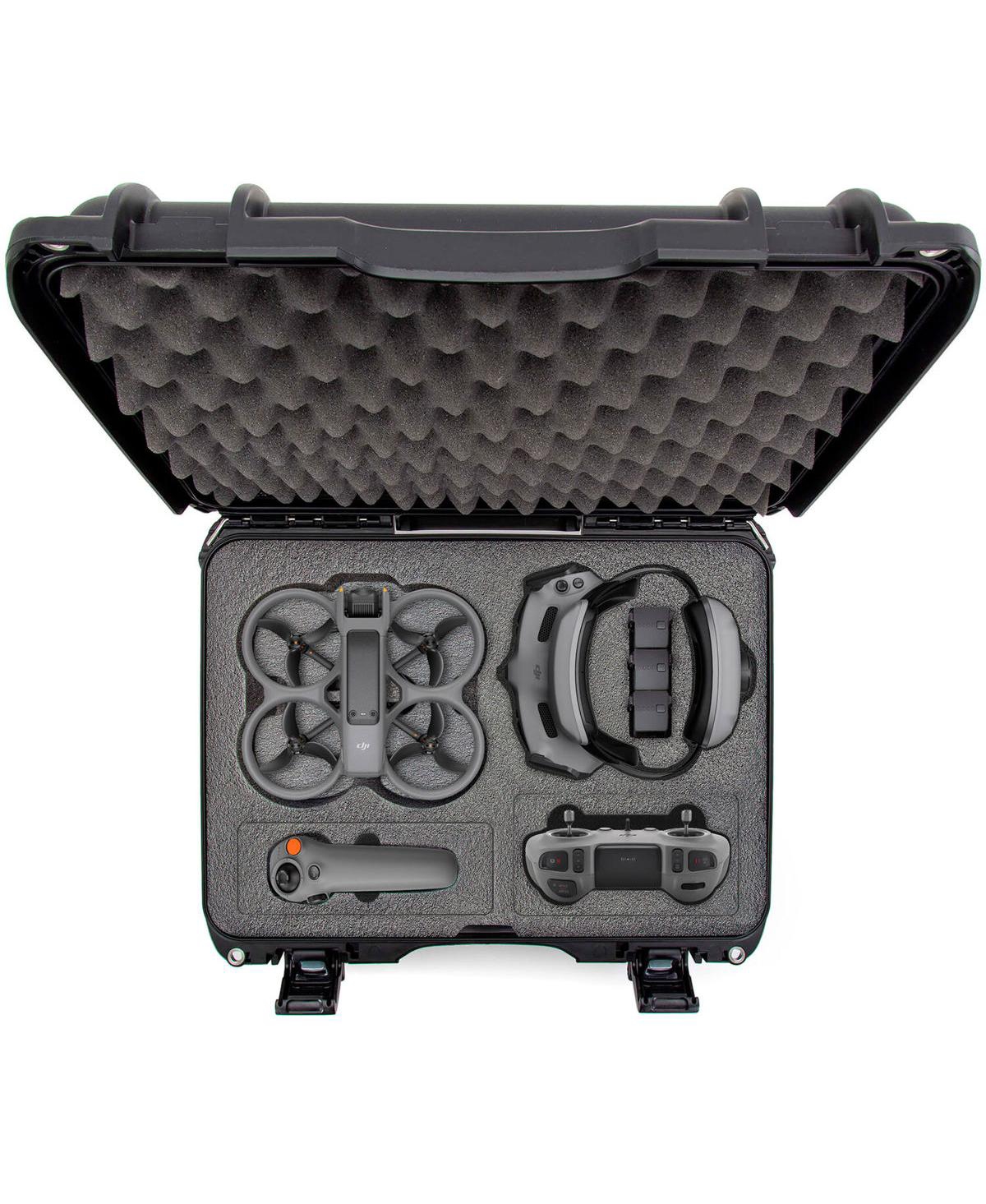 Nanuk 925 Waterproof Hard Case with Foam Insert for Dji Avata 2 Fly More Combo, Black