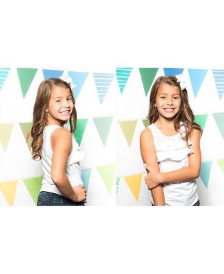 Printed Background Paper, 180 gsm, 7.6 mil, 53"x18', Party Banners