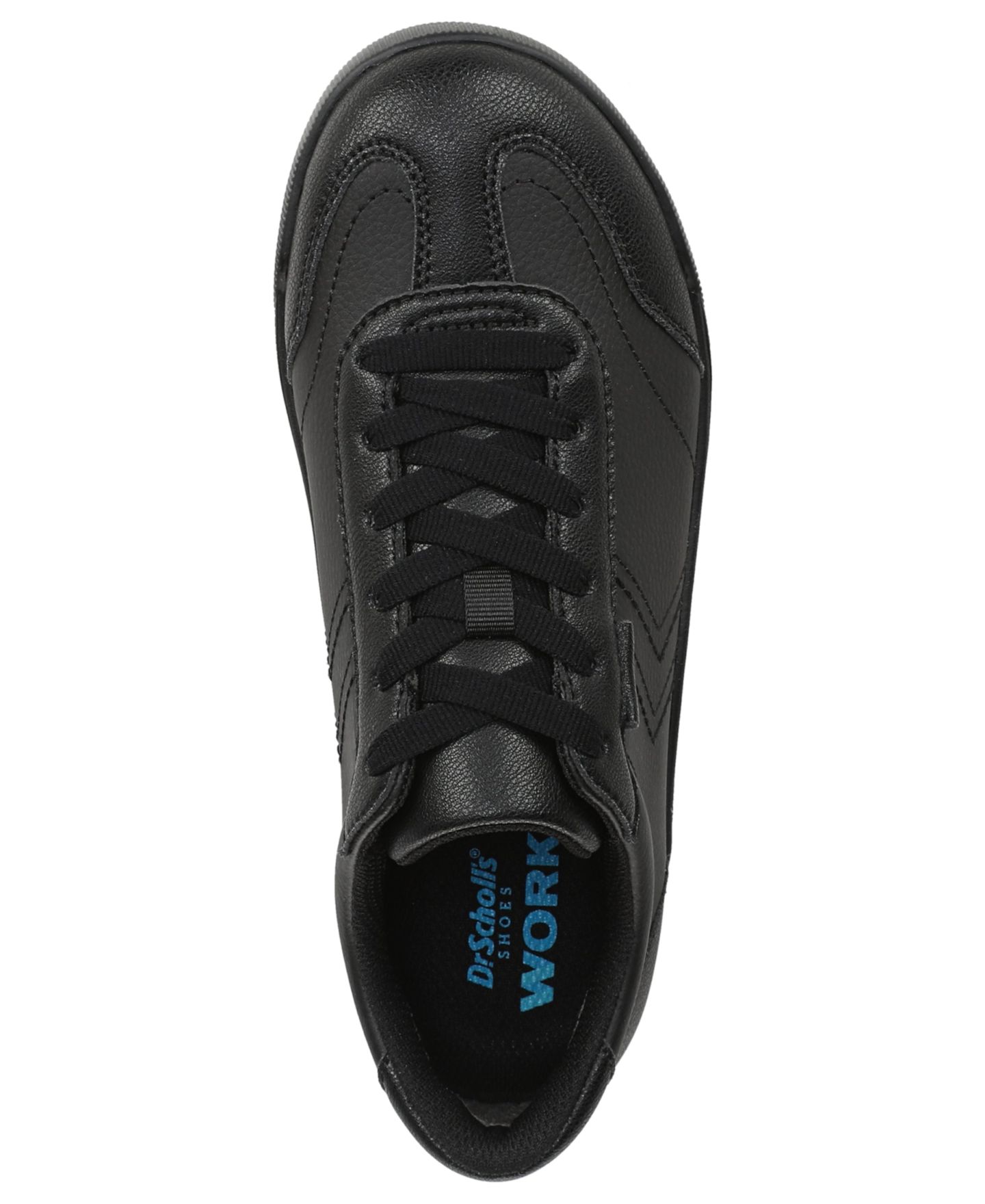 Женские кроссовки Dr. Scholl's Be True Slip Resistant Round Toe, цвет: Чёрный кожаный — фото 4