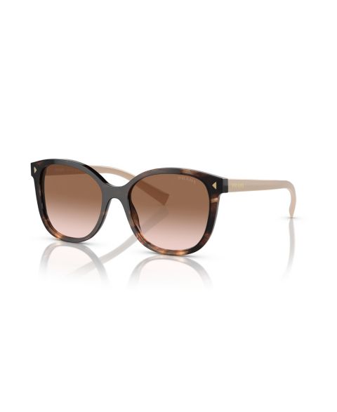 Женские солнцезащитные очки Prada Square Sunglasses, PR 22ZS, цвет: Карамельный черепаховый