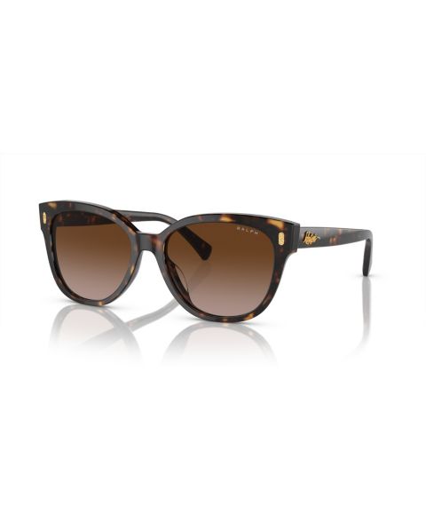 Женские солнцезащитные очки Ralph by Ralph Lauren Cat Eye Sunglasses, RA5305U, цвет: Чёрный гавана