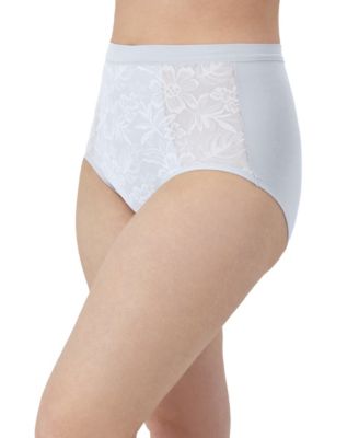 Women's Breathe Lace High-Rise Brief Underwear DFCLBF