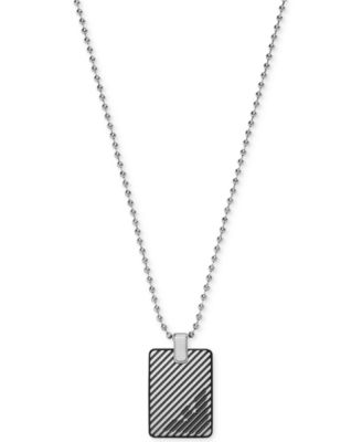 emporio armani dog tag