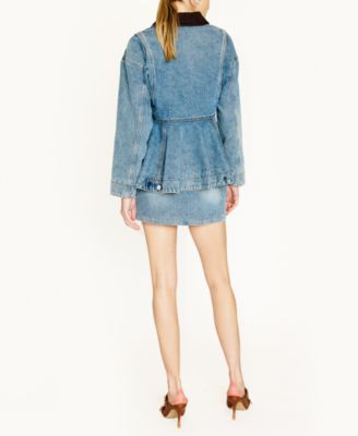 Women's Mottle Mini Skirt