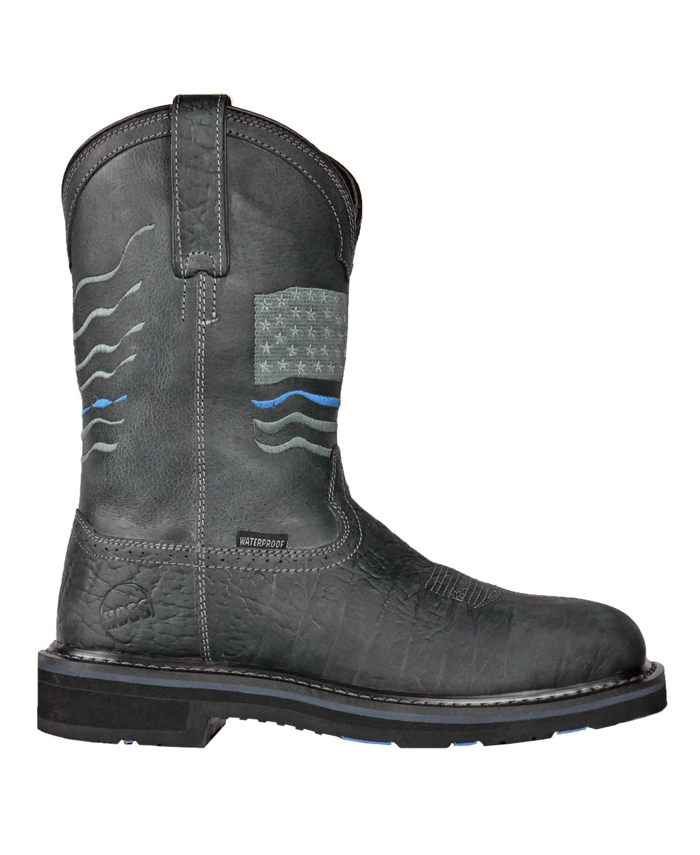 Мужские ботинки Hoss Boot Company Rushmore Composite Toe Puncture Resistant Work Boot, цвет: Чёрный — фото 2