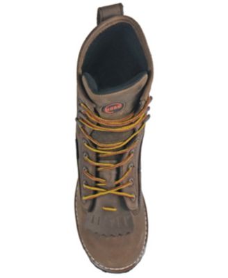 Men's Cross Cut Kiltie Logger Composite Toe Work Boot