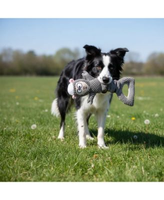 Multi-Functional Sheep Dog Toy with Squeaker & Crinkle, Plush Chew Toy for Puppy Teething