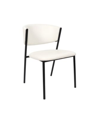 Drift Faux Leather Upholstered Dining Side Chairs, Set of 4