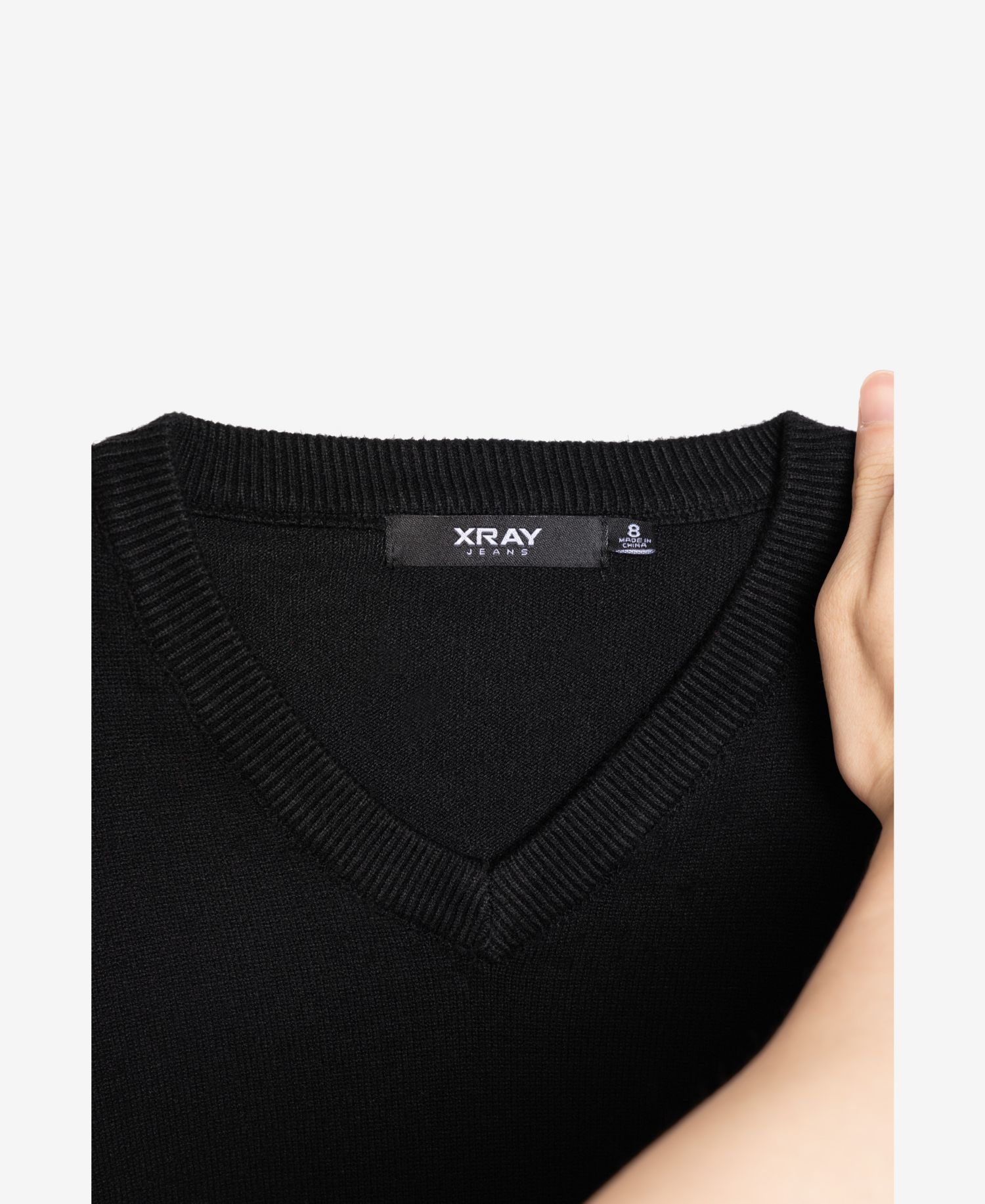 Boy's Basic V-Neck Sweater