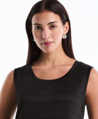 Petite Ottoman Knit Sleeveless Top