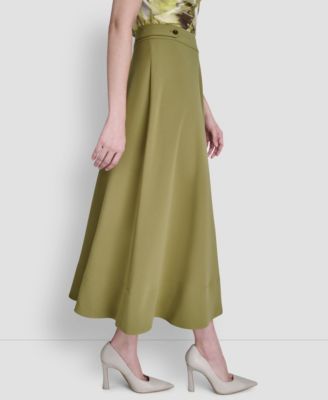 Women's Textured Maxi Skirt