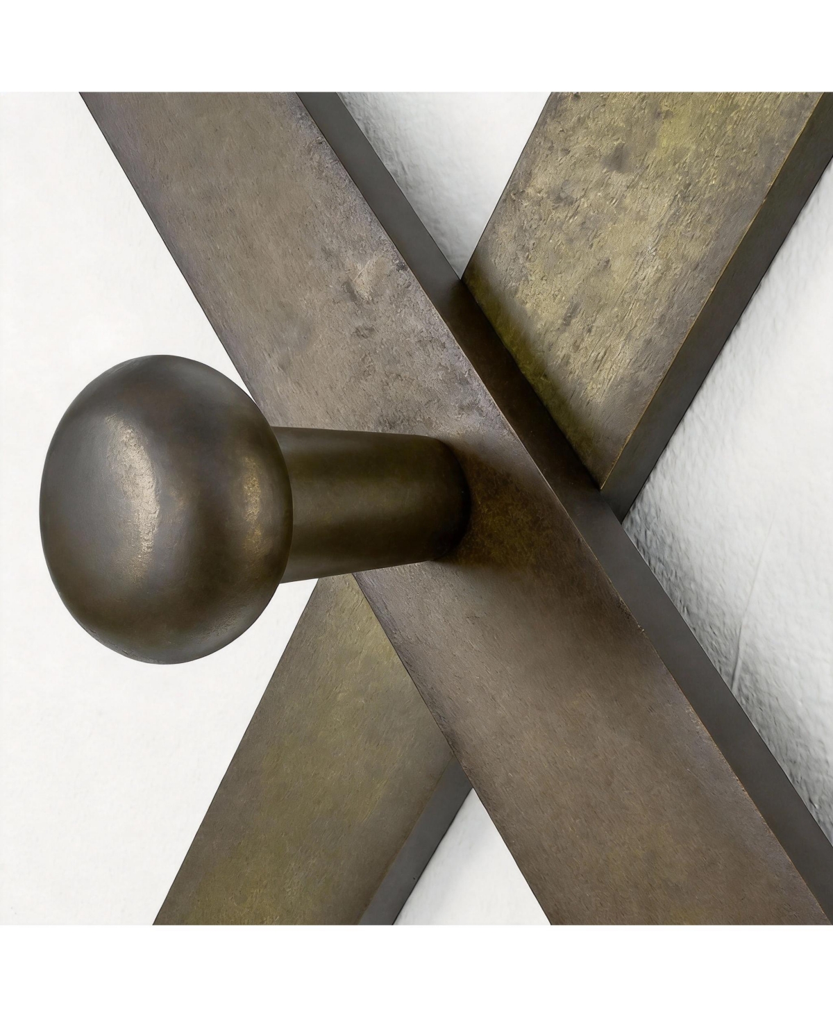 Yigii Wooden Expandable Wall Rack 14 Hooks 24" Long Space-saving Hat & Coat Organizer