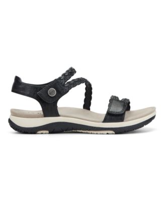 Women's Stellon Braided Strappy Flat Sandals