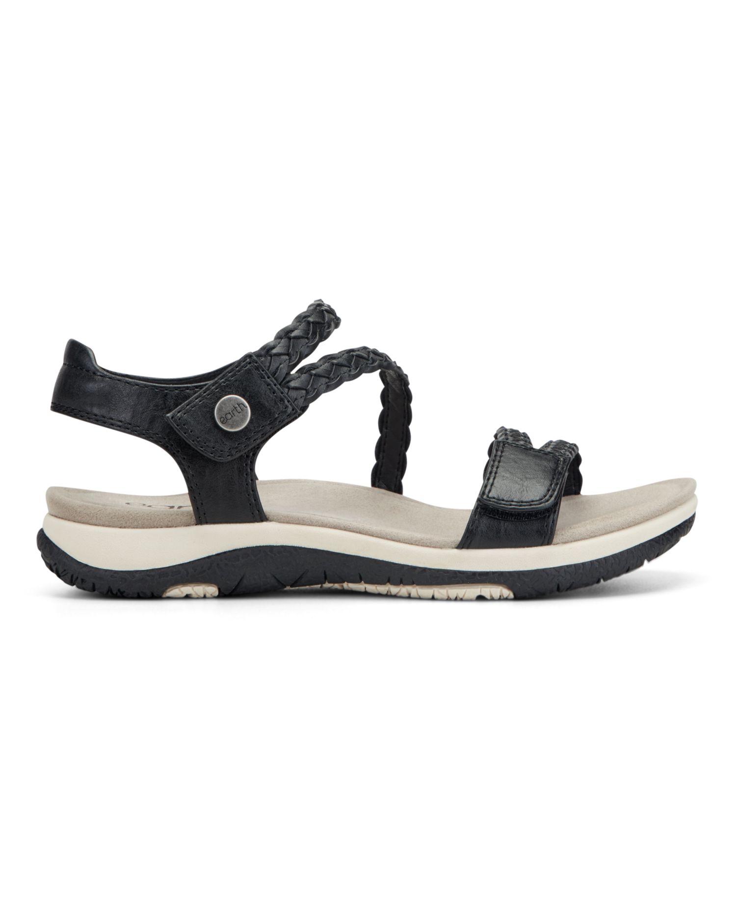 Women's Stellon Braided Strappy Flat Sandals