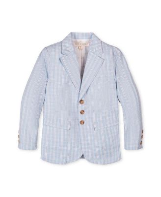 Toddler Boys Organic Classic Seersucker Suit Jacket