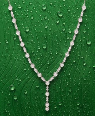 Diamond Necklace (1 ct. t.w.) in Sterling Silver