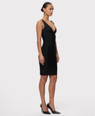 Women's The Backstage V-Neck Midi Dress