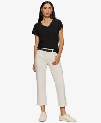 Petite Retreat Cropped Wide-Leg Pants