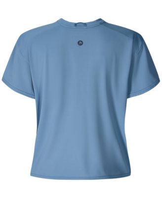 Women's Air Exchange UPF 50 Crew Short Sleeve Ribbed Collar T-Shirts