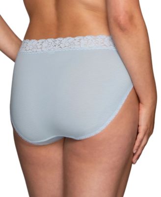 Vanity Fair Women's Flattering Lace Hi-Cut Panty Underwear 13280, extended sizes available