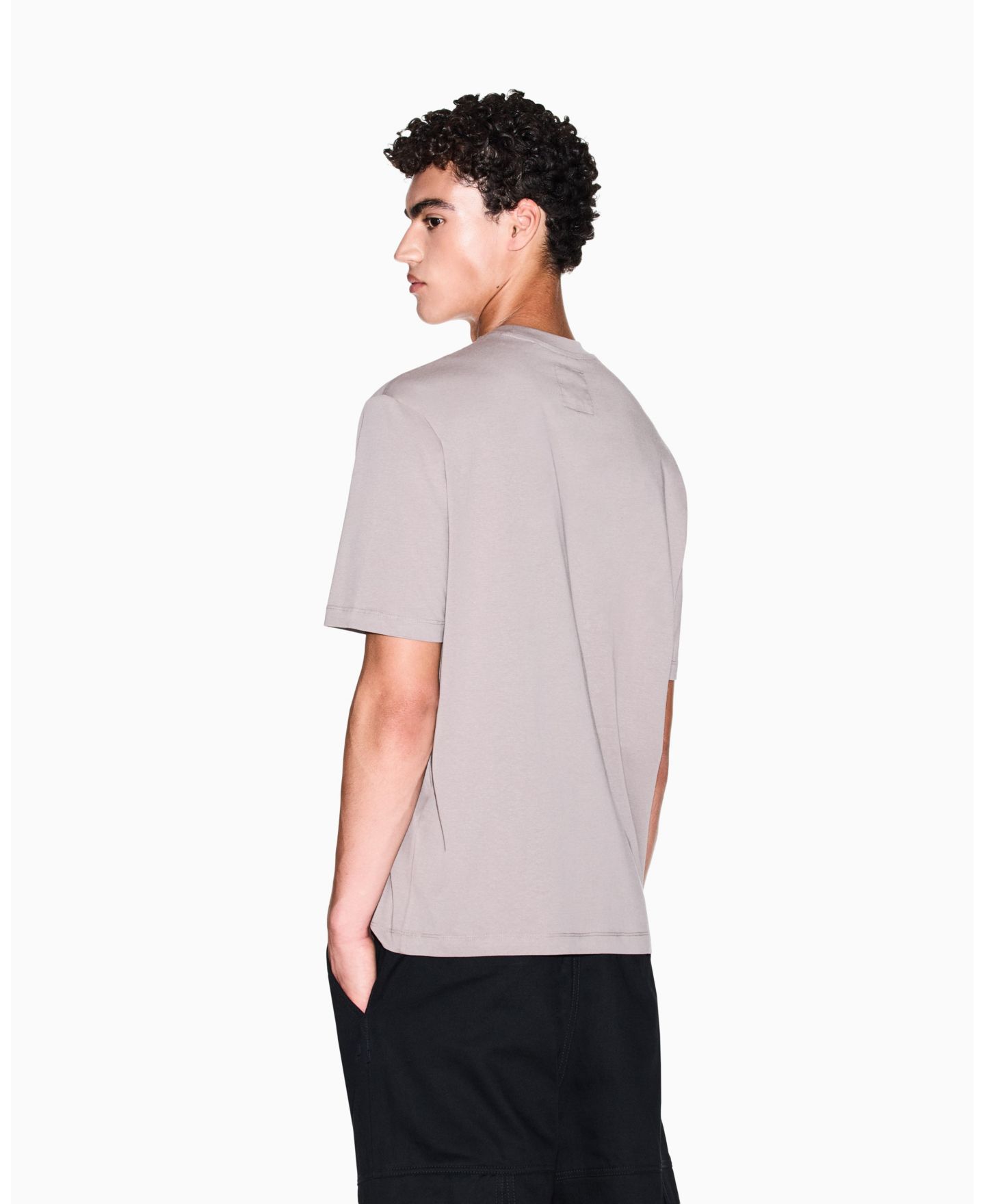 Мужская футболка A|X Armani Exchange Small Logo Icon, цвет: Чёрный — фото 9
